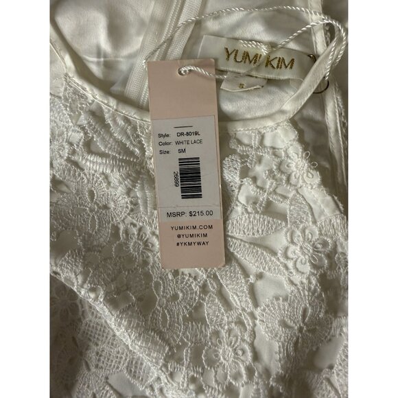 Yumi Kim Save the Date White Lace Dress Size S NWT $215 [jb] - Picture 8 of 12